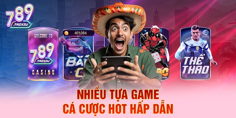 Trải nghiệm nhiều tựa game cá cược hấp dẫn tại luck88